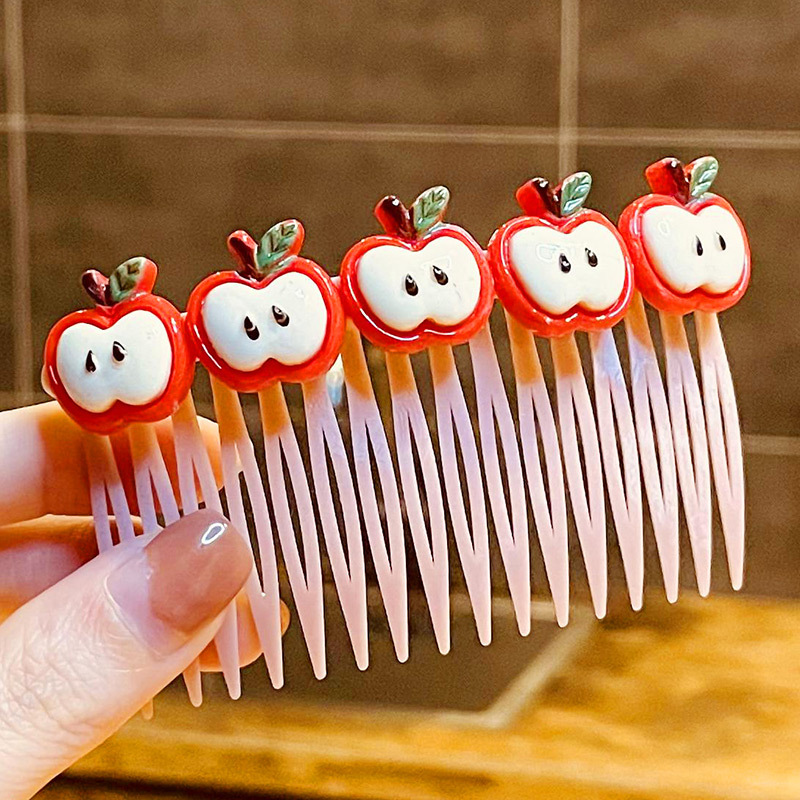 2022 nuevo estilo pelo roto artefacto peine para el cabello niños niña insertar peine accesorios para el cabello flequillos de niña acabado tocado de horquilla de verano