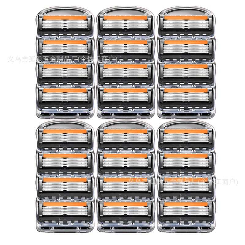 인기 특가 상품 오렌지 블랙 [블레이드 24개] 약 180g