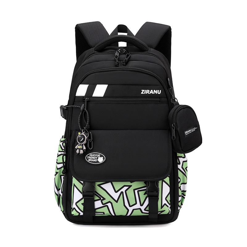 Mochila escolar de pez Natural para hombre, mochila ligera de gran capacidad para escuela primaria, mochila universitaria de alta calidad para niña