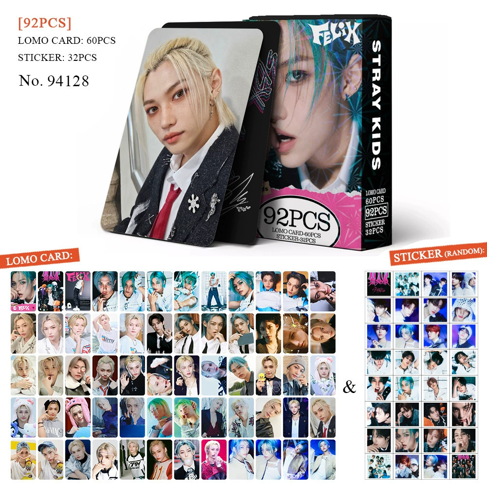 Набор 92 карточки с фото, BTS BPSKTWICE, двусторонние LOMO-карточки, фабричная печать