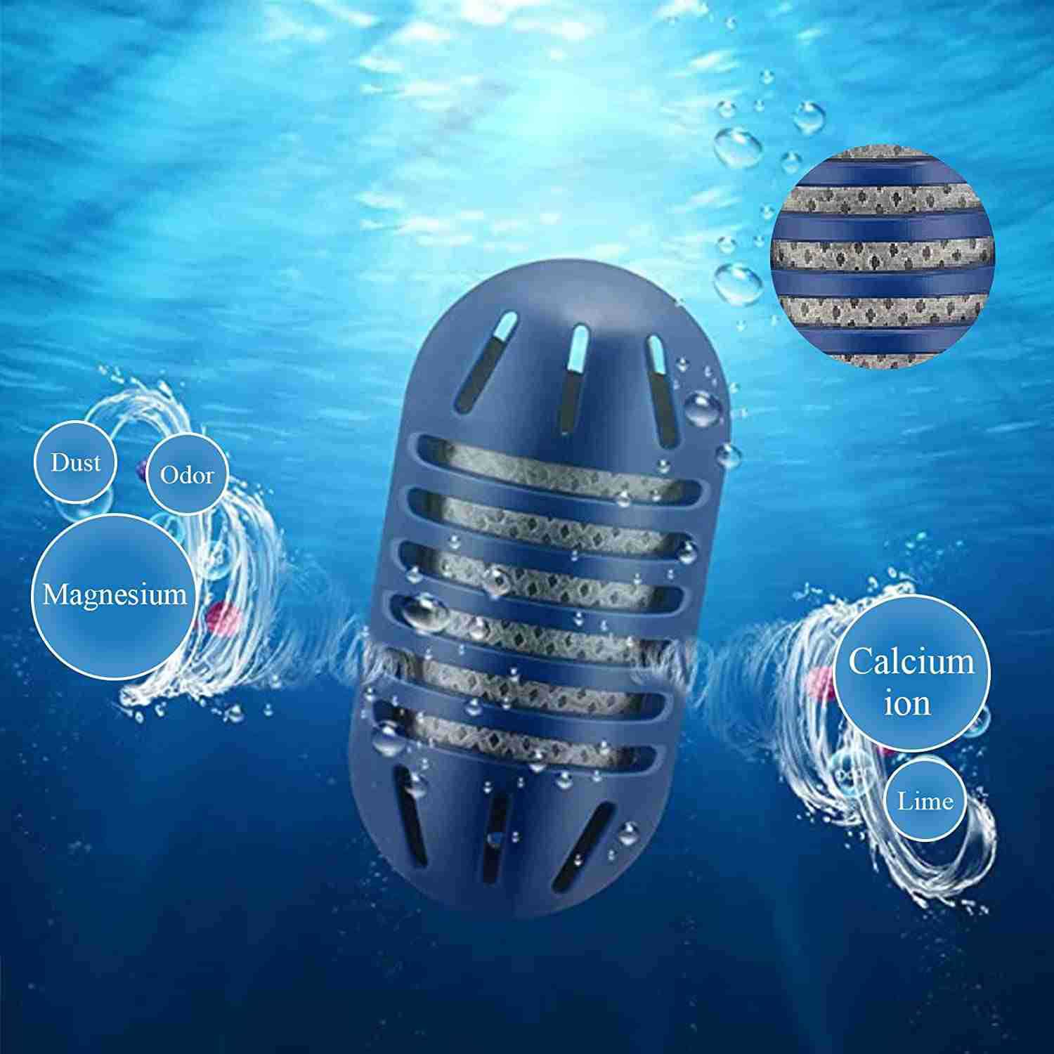 Suministro directo transfronterizo en stock pelo directo desmineralización ultrasónica humidificador reemplazo cartucho de filtro humidificador limpiador de tanque de peces