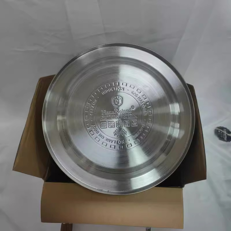 Fábrica de productos de hardware de Jiangmen 201 hervidor de acero inoxidable fuente de fábrica de horno electromagnético disponible en stock