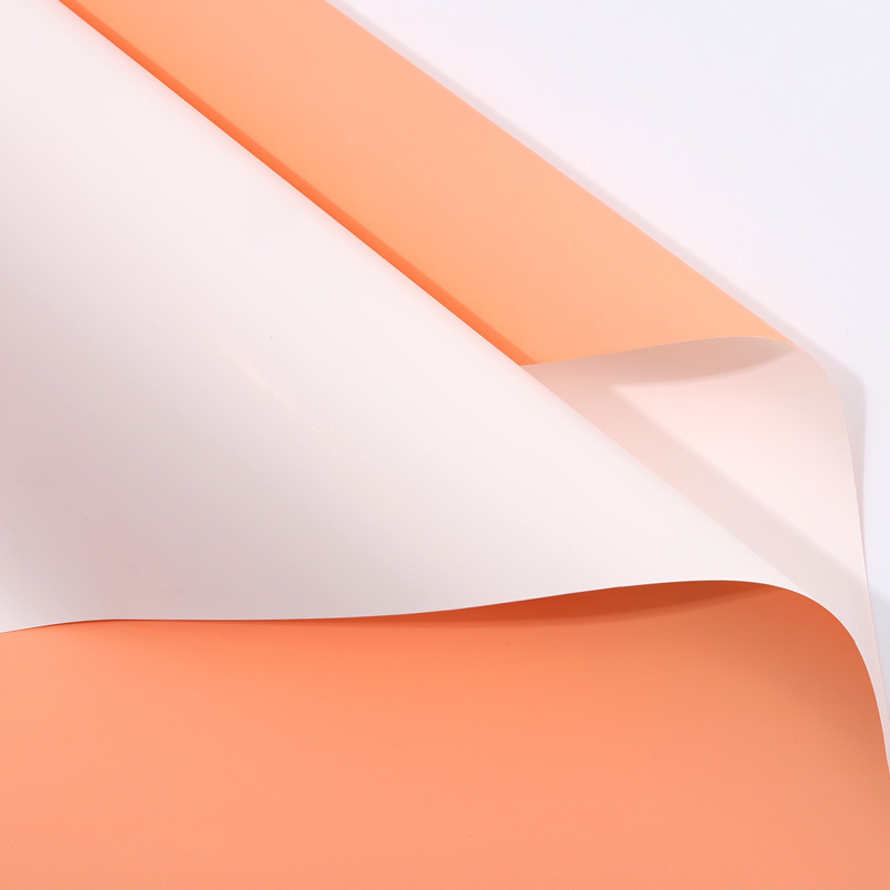 Papel de embalaje de flores de alta calidad al por mayor Papel Ouya impermeable de dos colores al por mayor Fabricante de papel de flores de bolsa de regalo hecho a mano creativo