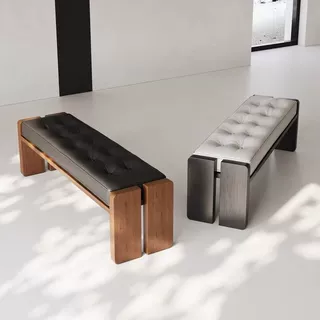 中古风实木长凳卧室床尾凳家用换鞋凳设计师衣帽间休息长条凳酒店