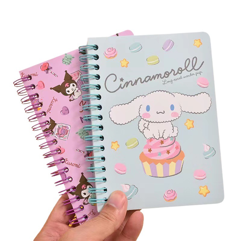 Linda chica corazón-libro de dibujos animados de alto aspecto libro un 6 Pa perro cuaderno estudiante libreta al por mayor