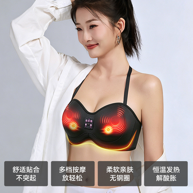 Intelligent Chest Massager, Chest Massage Device, Electric Chest Massage, Hot Compress Underwear, Massage Bra