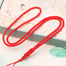 粗款吊坠挂绳diy手工编织翡翠玉佩男女挂绳璎珞圈项链绳厂家批发