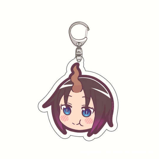 Animation Surrounding Acrylic Keychain Kobayashi's Dragon Maid Campus Creative Jewelry Pendant