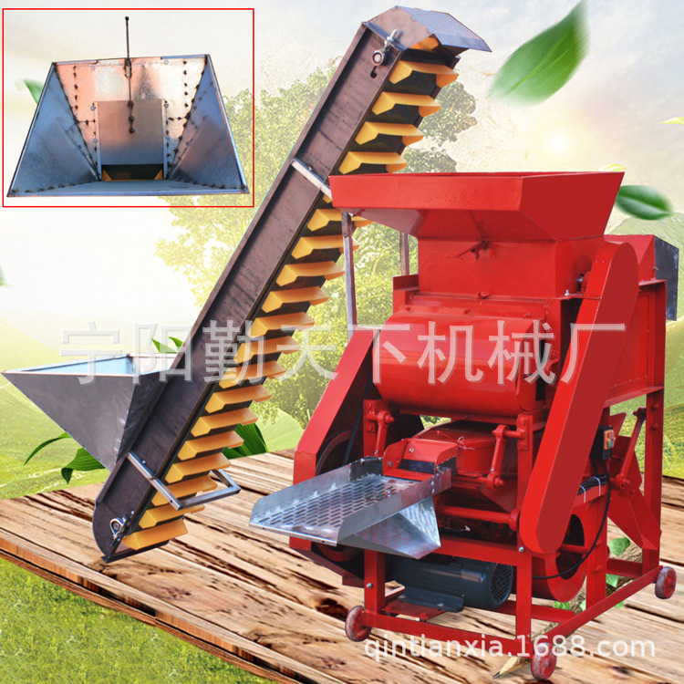 农用机械小型花生剥壳机 家用花生种子脱粒机 花生剥壳去皮机