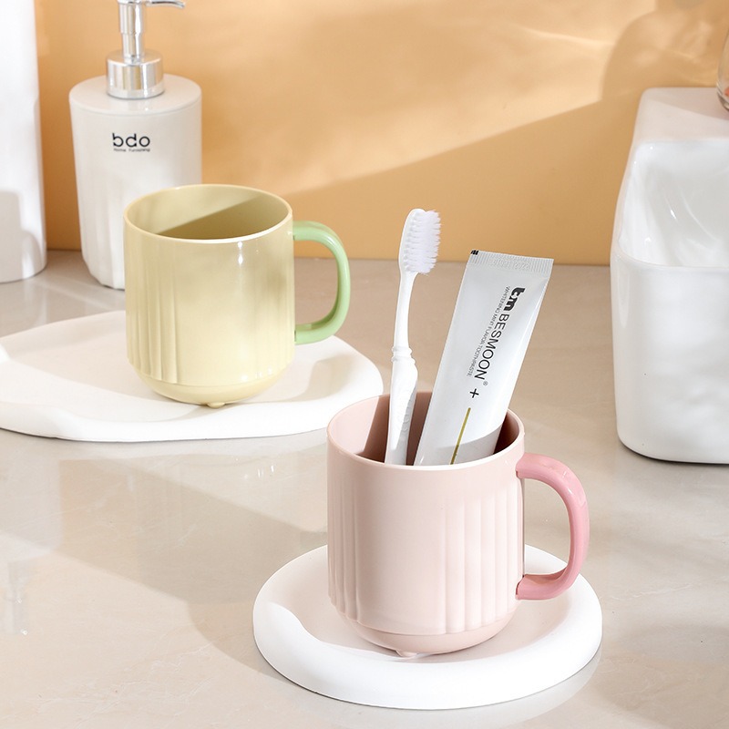 Taza de color sólido estilo crema Taza de viento ins Taza de grasa Taza de agua Taza de café Taza de desayuno Leche