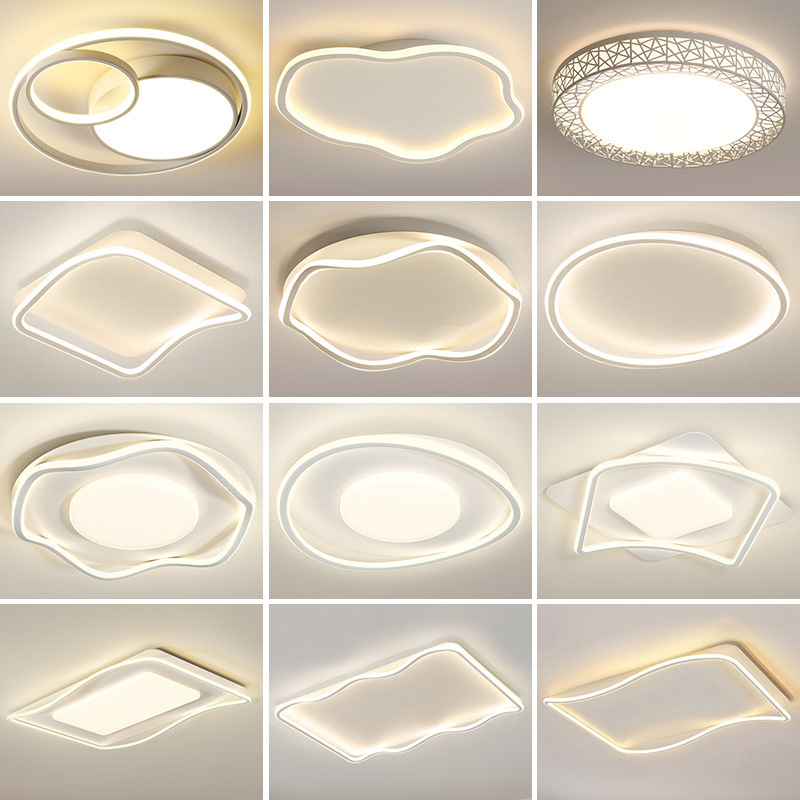 Factory Direct Sales Nordic Bedroom Ceiling Lamp Modern Simple Creative Geometric Master Bedroom Room Zhongshan Lamp Ceiling Lamp Factory Direct Sales Nordic Bedroom Ceiling Lamp Modern Simple Creative Geometric Master Bedroom Room Zhongshan Lamp Ceiling Lamp