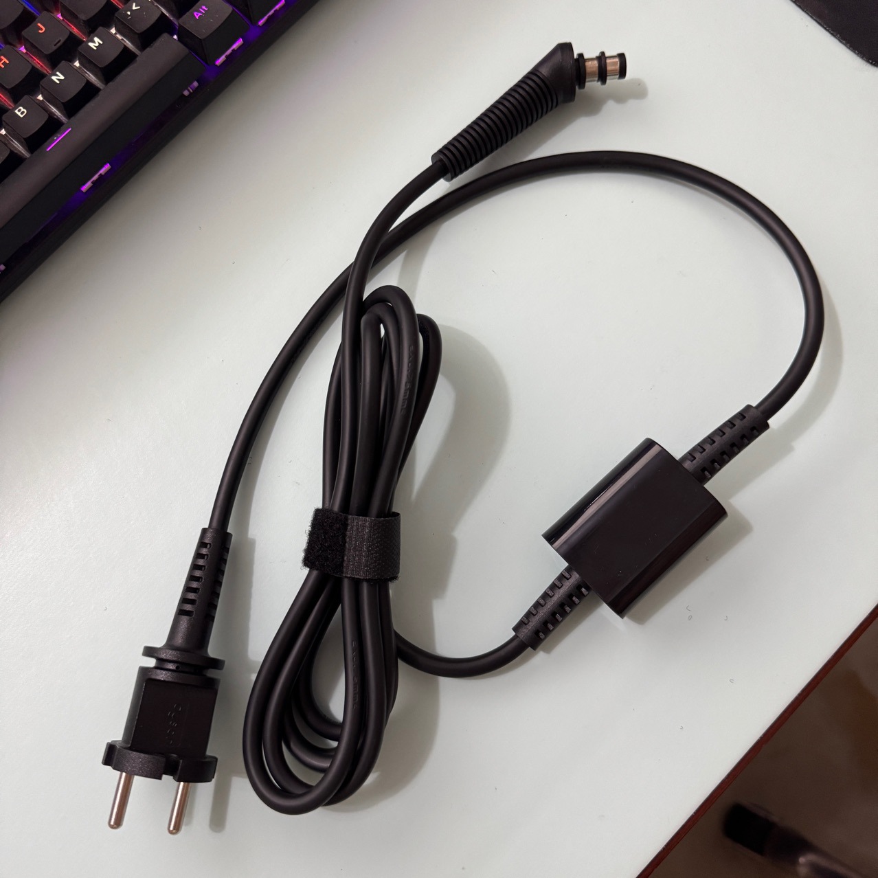 欧规插头卷发棒电源线厂家供应适用某森同款美发工具