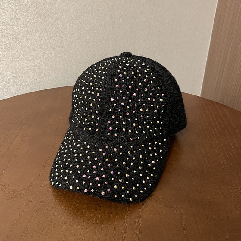 Women's Lady Simple Style Solid Color Curved Eaves Baseball Cap display picture 2