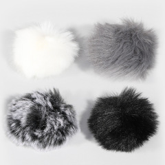 Cross-border Little Bee Microphone Lavalier Microphone Windproof Wool Cover Outdoor Photography Interview Live Broadcast Microphone Cotton Cover