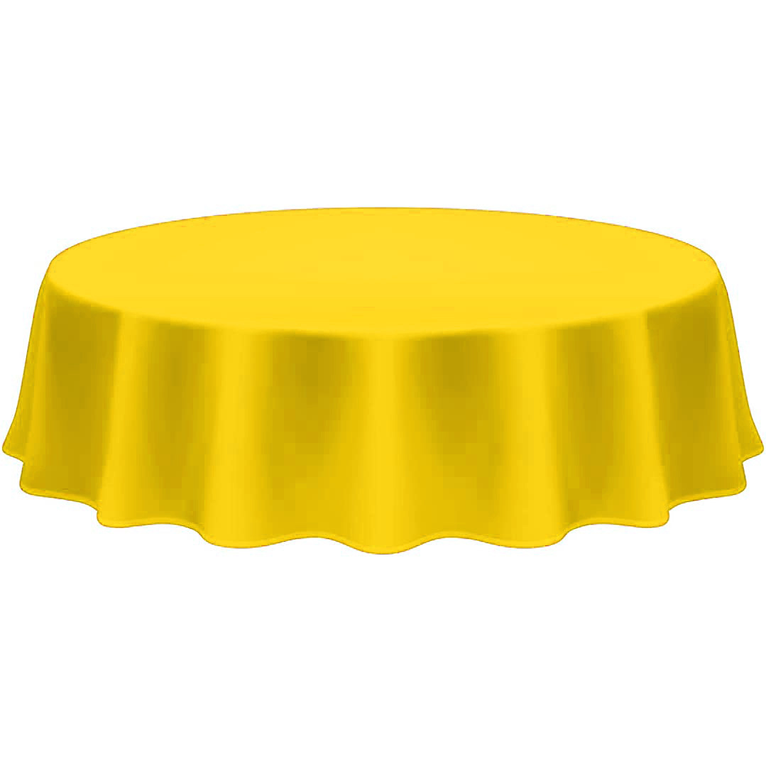 Mesa redonda de color sólido mantel desechable Mesa Redonda mantel estilo simple avanzada mesa de banquete cubierta de la tabla falda estilo transfronterizo