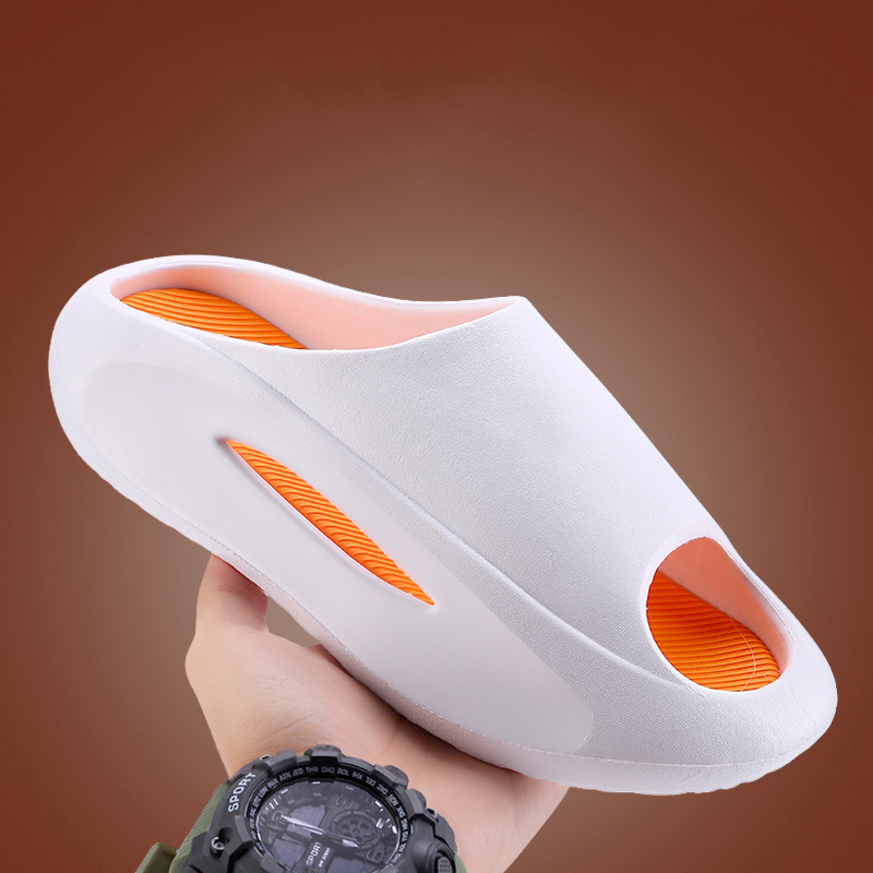 Zapatillas deportivas de moda de verano para hombres con suela gruesa antideslizante antiodor y desgaste suave para hombres