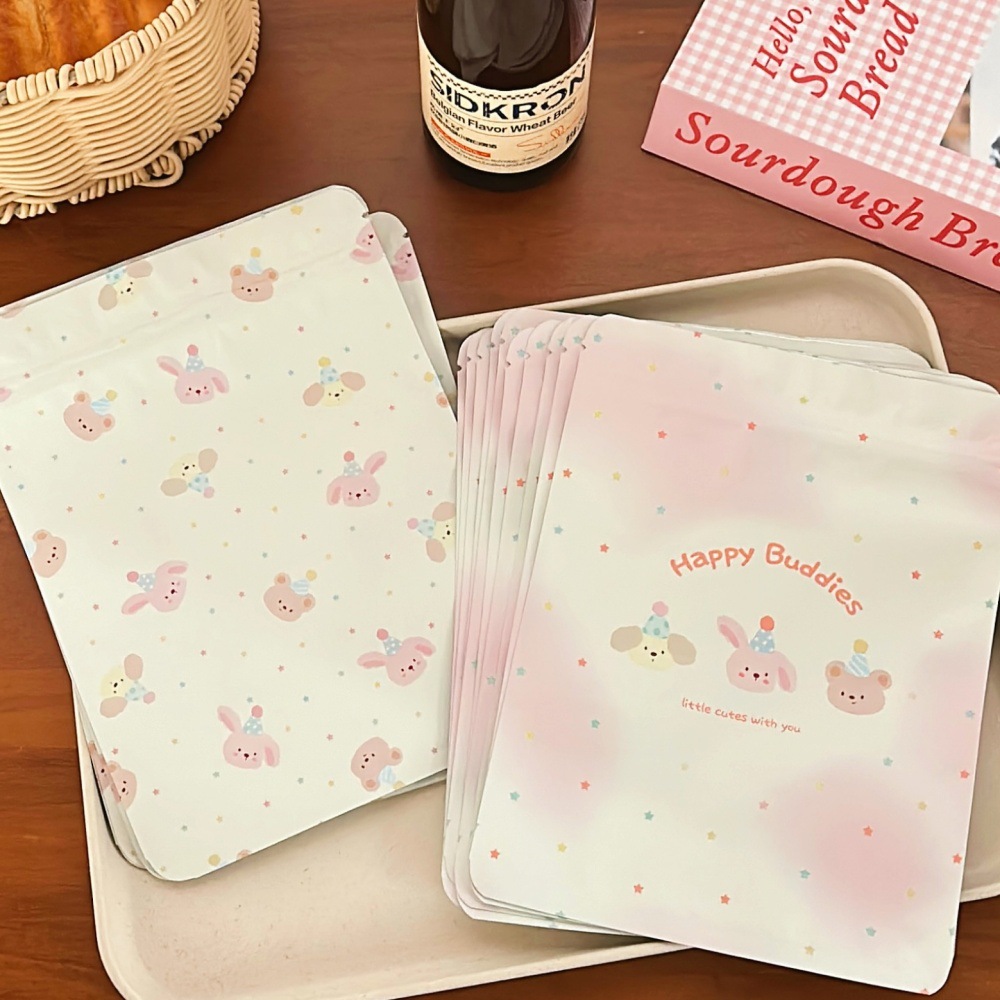 Muñeca de alto valor facial encantadora bolsa de sello burbuja matra tela hecha a mano caja ciega regalo joyería bolsa de embalaje