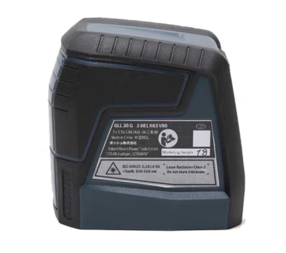 BOSCH GLL30G alta precisión láser instrumento de marcado nivel luz verde 2 líneas decoración del hogar DIY