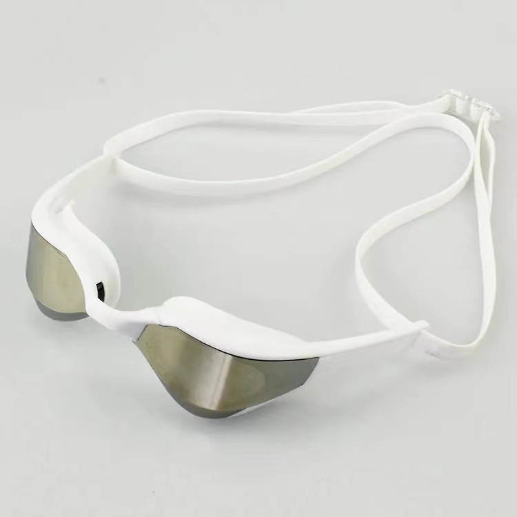 Gafas de Natación Profesionales de Gran Angular para Carreras, PC y Silicona, Antivaho image 14