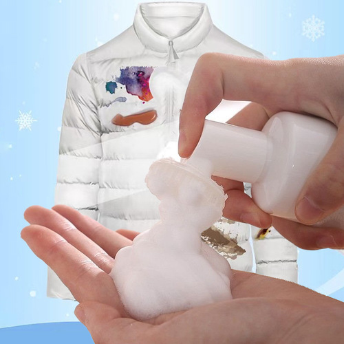 Hange down jacket dry cleaning agent 150gl water-free household foam cleaning to remove stains cleaning oil stains washing