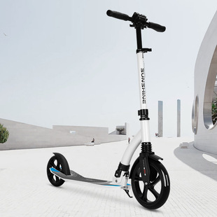 Cross -border adult scooter can fold the disc brake to reduce the shocking buses pedal car portable skateboard car manufacturer foreign trade