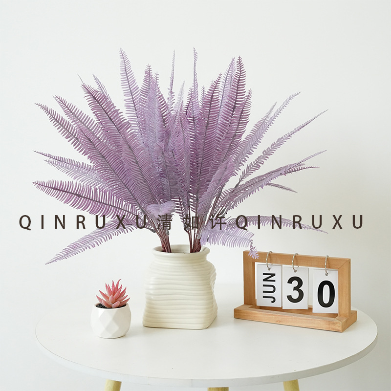 Amazon simulation purple plant leaves clearance festival celebration simulation green landscaping ornaments photography props Amazon simulation purple plant leaves clearance festival celebration simulation green landscaping ornaments photography props