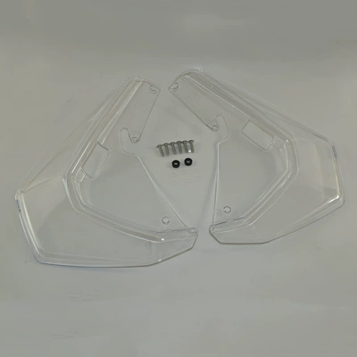 Motorcycle cushion: Water Tank, Chassis, and Guard - side-wind-deflector-clear