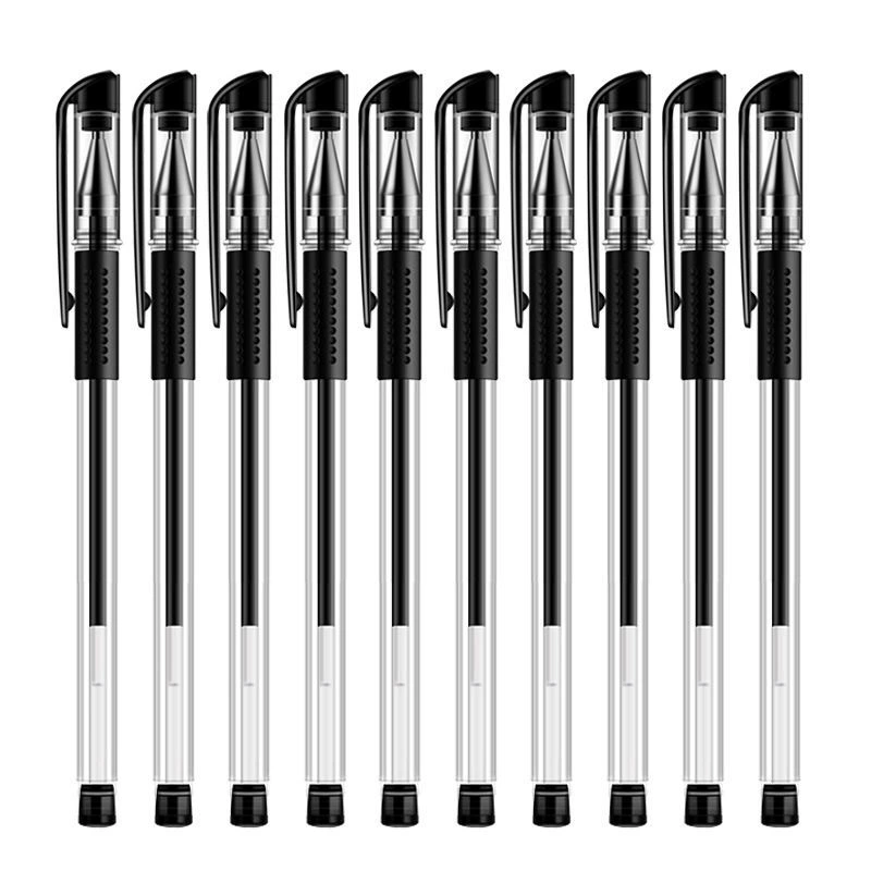 Rollerball Pen 0.5 mm — Black Ink, Smooth Writing, Student Classroom Pack