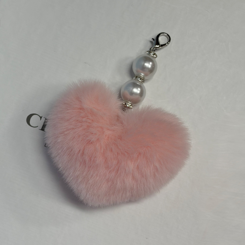 Colgante de Mochila con Pompones y Perlas Poliéster para Mochila image 21