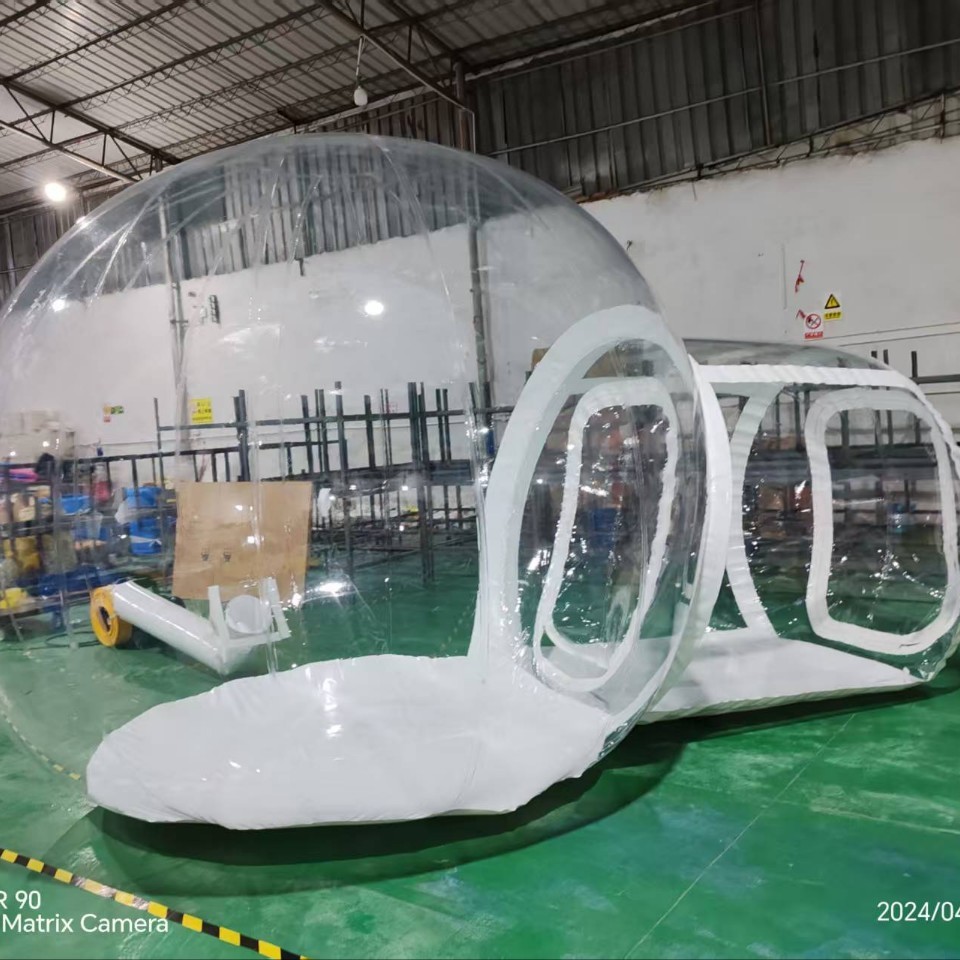 网红泡泡屋充气民宿露营透明帐篷户外景区星空屋酒店餐饮住宿农家