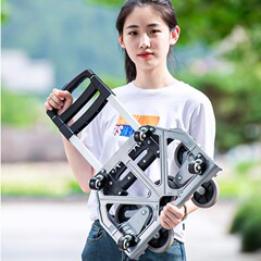 階段昇降トロリー、ポータブル荷物トロリー、荷物運搬、ショッピング、食料品ショッピングトロリー、折りたたみ式小型トレーラー