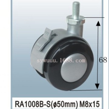 锌合金家具脚轮沙发椅脚轮烘衣机置物架滑轮小推车轮子厂家批发