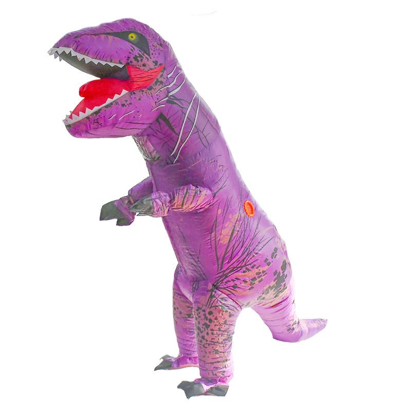 Halloween caminando dinosaurio T-Rex trajes inflables fiesta props parodia simulación disfraz espectáculo trajes de espectáculo