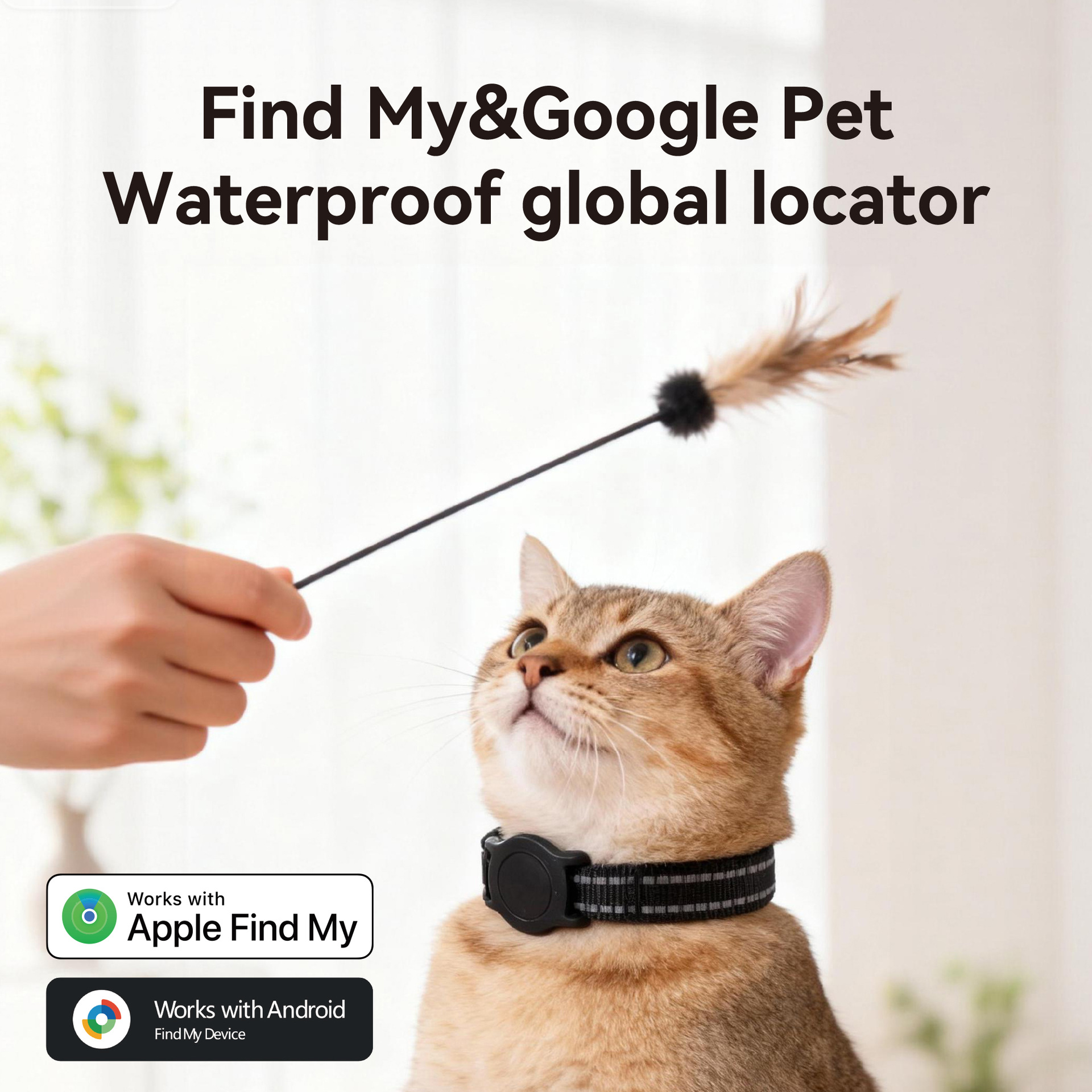 Cross-border new product dog locator pet collar dog anti-lost tracking artifact cat waterproof anti-lost locator