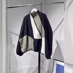 ヨーロッパの商品は色にぶつかって独特な斜めのドアの襟をつなぎ合わせます。
