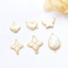 18K����ɫ�������~�ݺ������������DIY�ֹ�������������