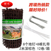 Dark brown 2m + 8 ground stakes + 8 cable ties [special offer]