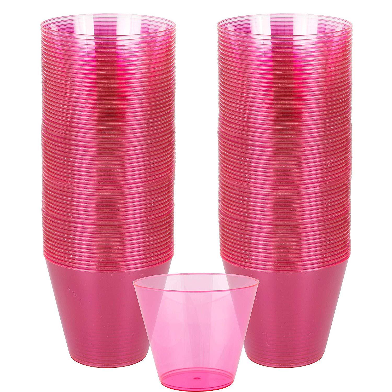Comercio exterior desechable taza aérea taza de plástico transparente rígida taza de té de bebida comercial taza de cristal doméstica resistente al escaldado