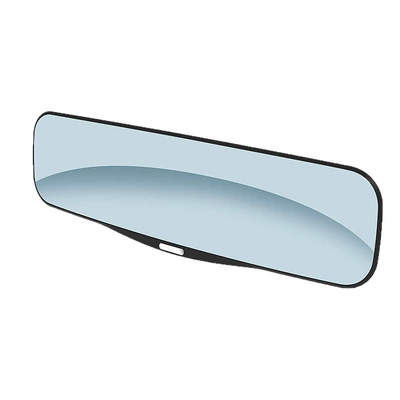 Rearview mirror/rearview mirror: Mirror, Wide-Angle Curved Plane Mirror