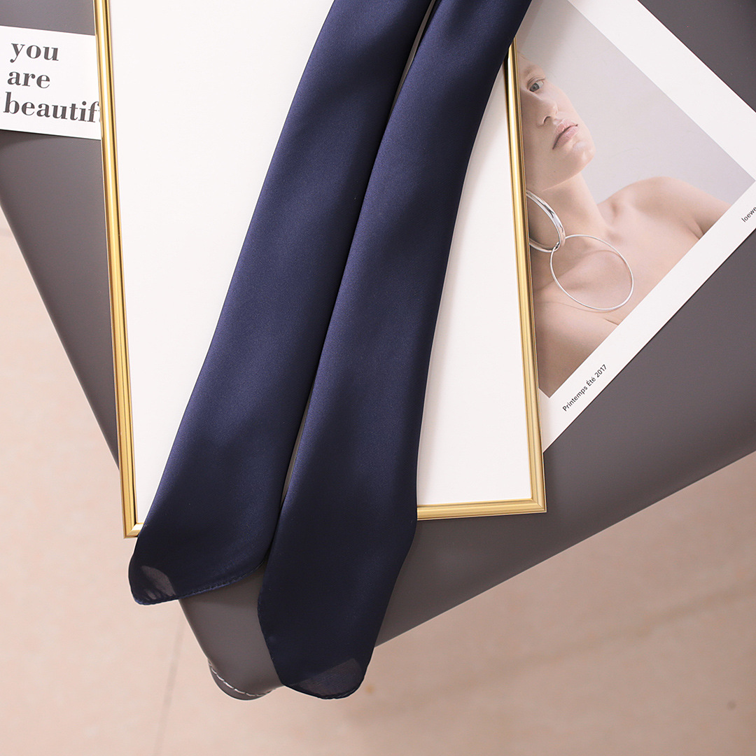 Small Square Scarf For Women, Versatile Professional Neck Wrap_voghion.com