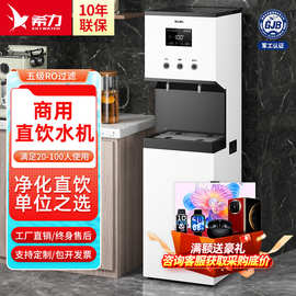 希力商用净水器直饮水机RO反渗透加热一体大流量饮水机立式净水机