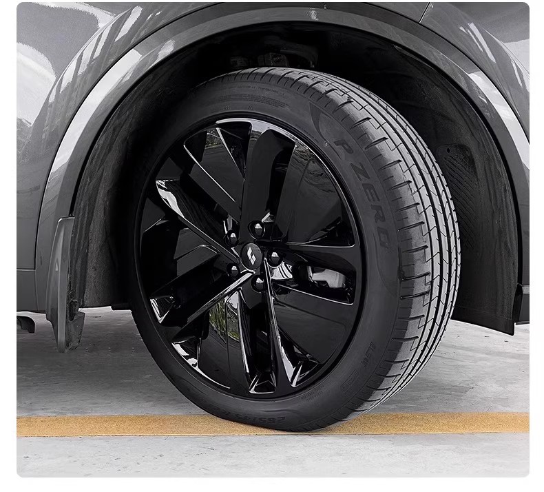 Ideal L6L7L8L9 Wheel Hub Protective Cover Blackened Upgrade Black Warrior 20inch 21inch All-Inclusive Protective Cover Anti-Scratch