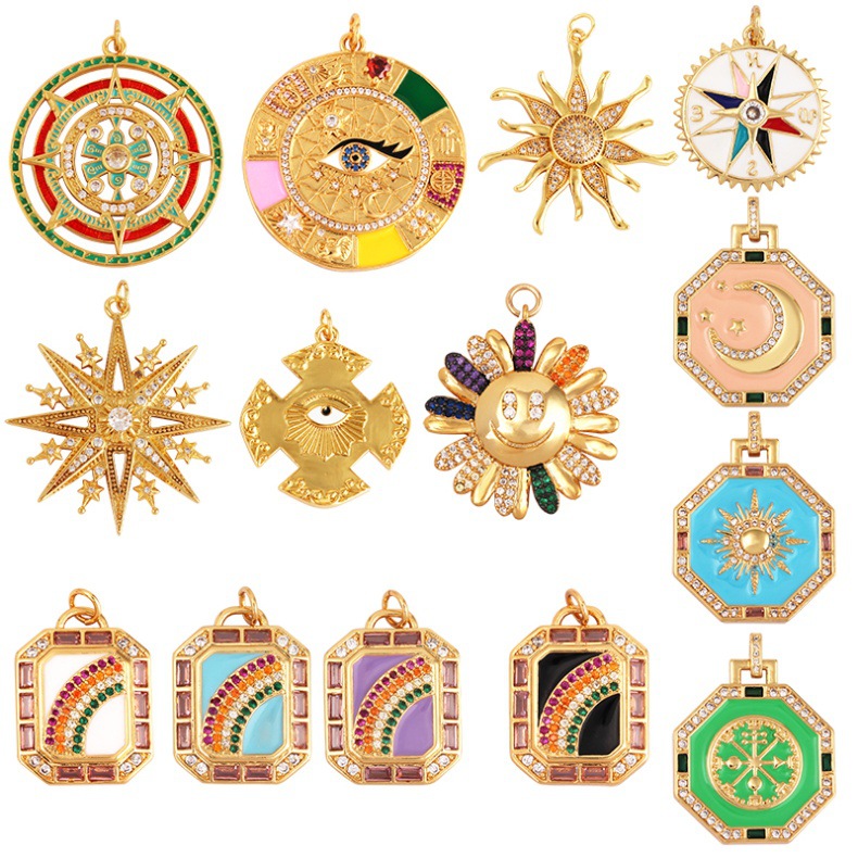 3g Weight Pendant Jewelry Making Type 16 * 21mm, 30*38mm, 31*38mm Jewelry Making Size Shell, Zircon Inlay Material DIY Jewelry Accessories Classification Hole 2~2.9mm, Hole 5~5.9mm Hole Size 1 Piece Quantity Copper Material Geometric Pattern Inlay Design Simple Style Style 1 Piece 16 * 21mm 30*38mm 31*38mm Hole 2~2.9mm Hole 5~5.9mm Copper Shell Zircon Geometric Pendant 1