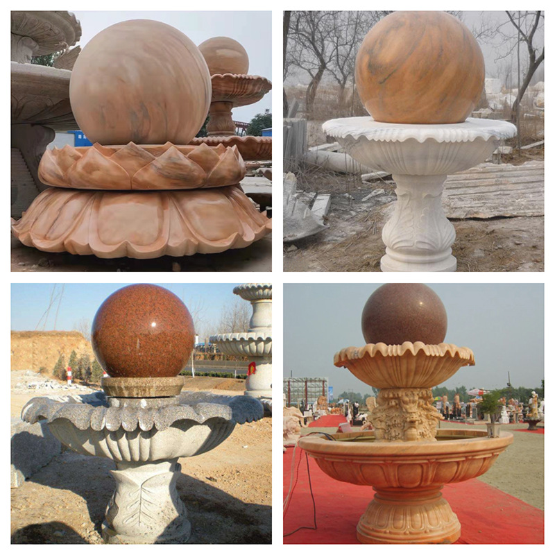 水转球石雕喷泉