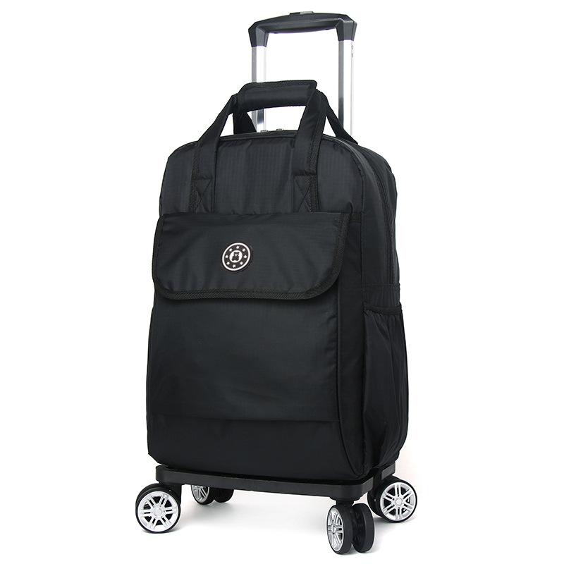 Rueda universal trolley mochila plegable ligero trolley bolsa de viaje de larga y corta distancia bolsa impermeable bolsa de embarque al por mayor