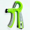 R -type countable grip forcer spring adjustable hand training device bag glue finger rehabilitation trainer portable