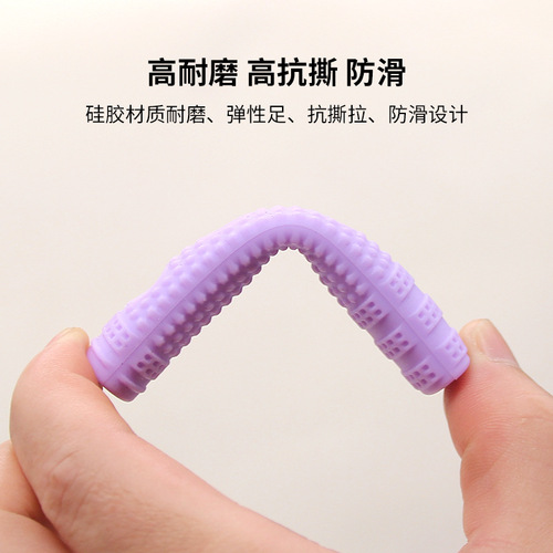New bicycle one-shaped anti-slip brake handle cover mountain bike brake handle protective cover silicone brake handle handle cover