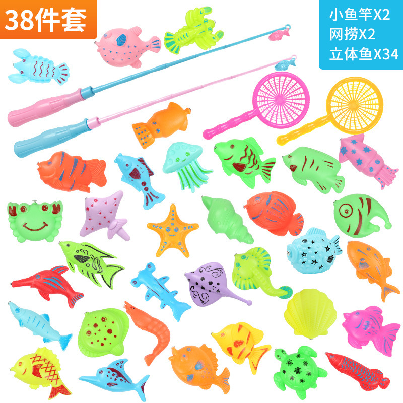 38-piece fishing set (no pool)