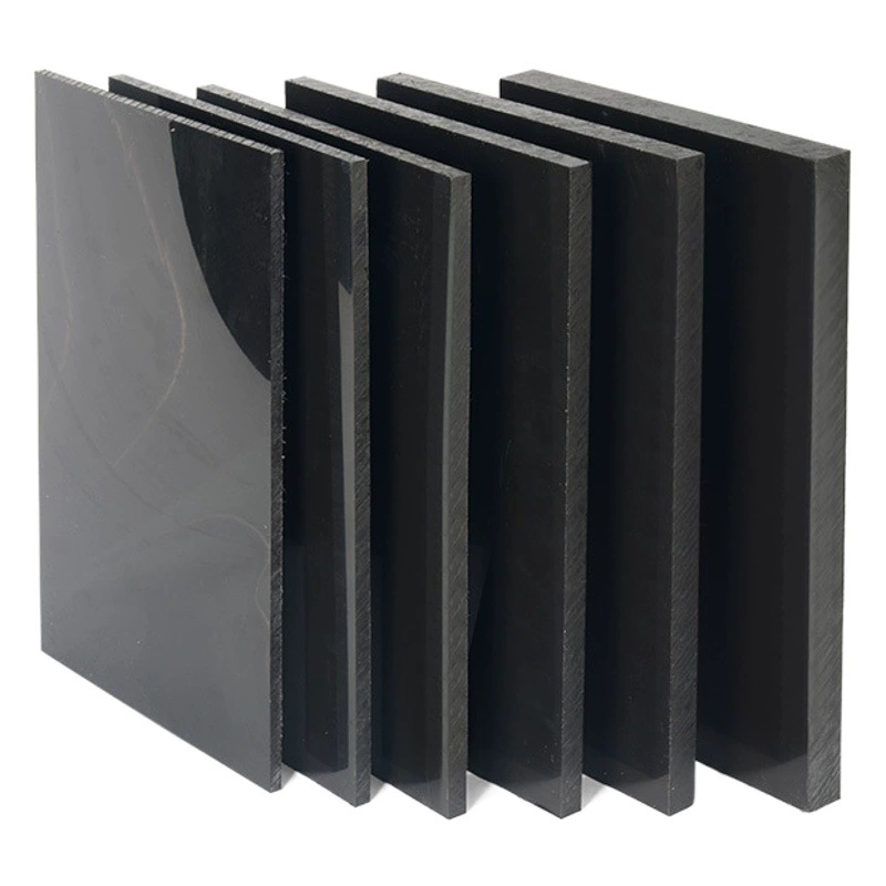Черная полипропиленовая перегородка, устойчивая к кислотам и щелочам, огнестойкая полипропиленовая доска, пищевая белая полипропиленовая обработка досок
