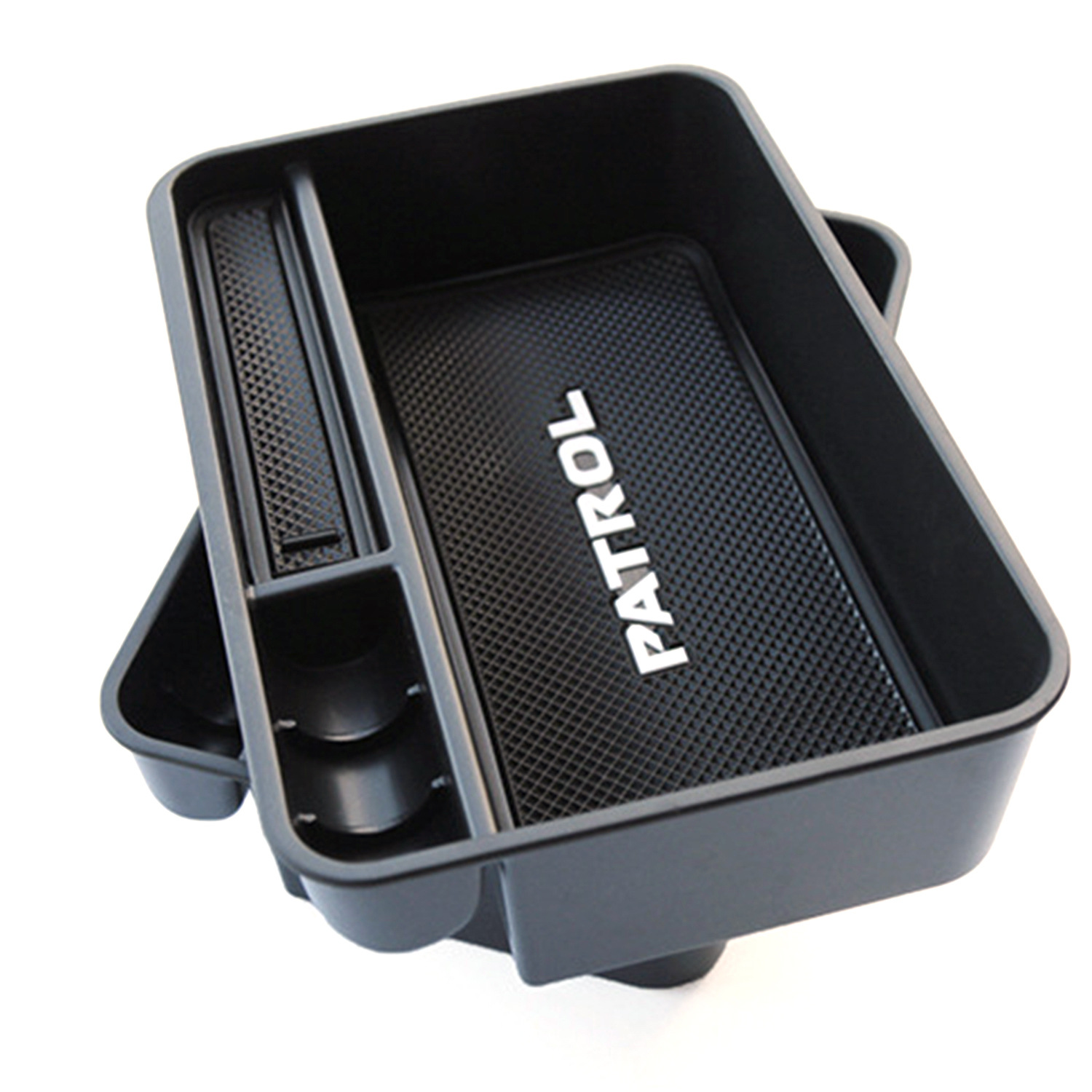 用于途乐PatrolY62中央扶手箱储物盒改装中控台收纳盒车载储物盒